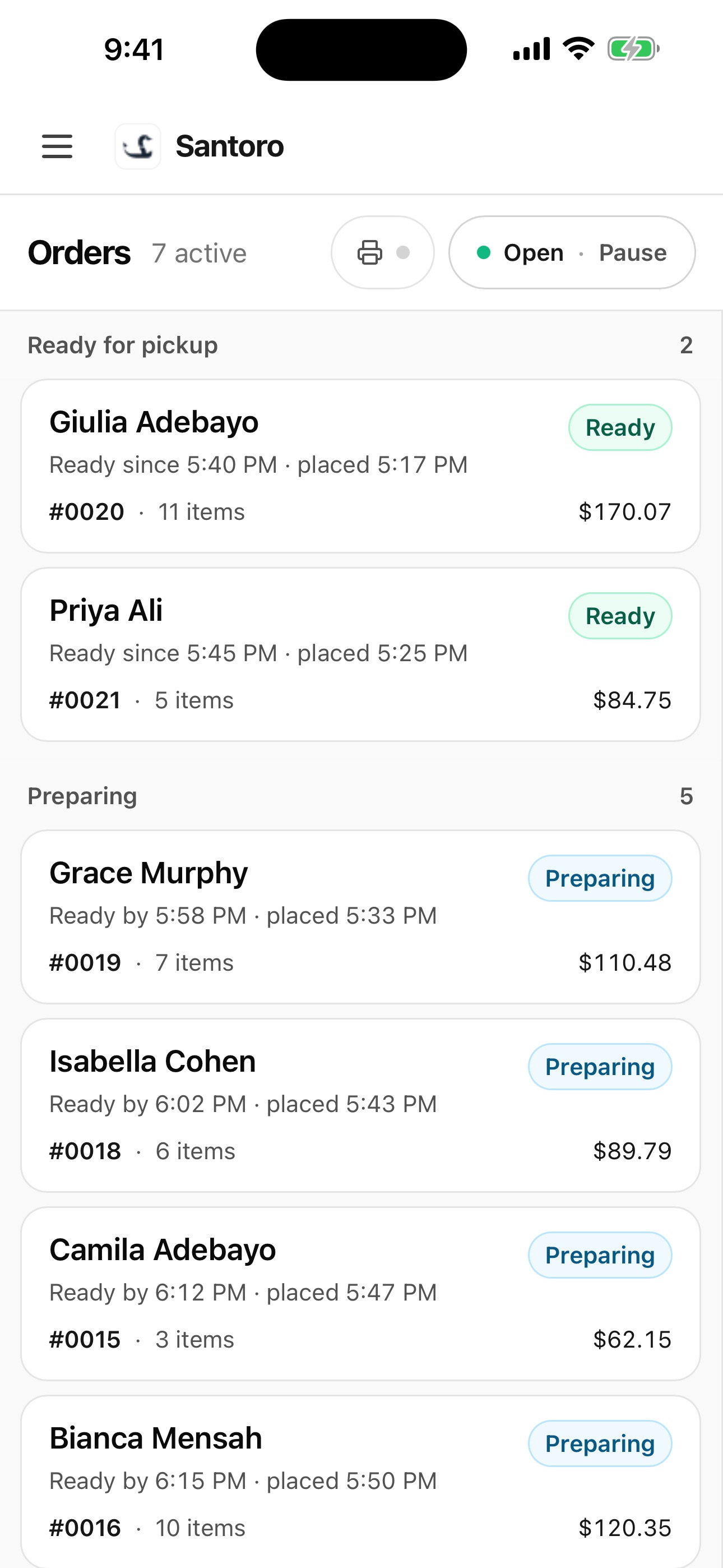 Screenshot 1 of Ferraro Admin