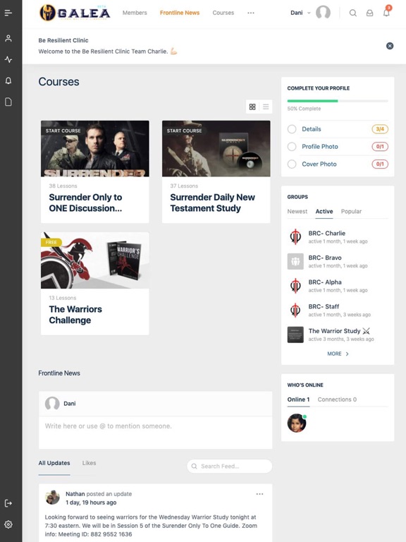 Screenshot #5 pour Galea App