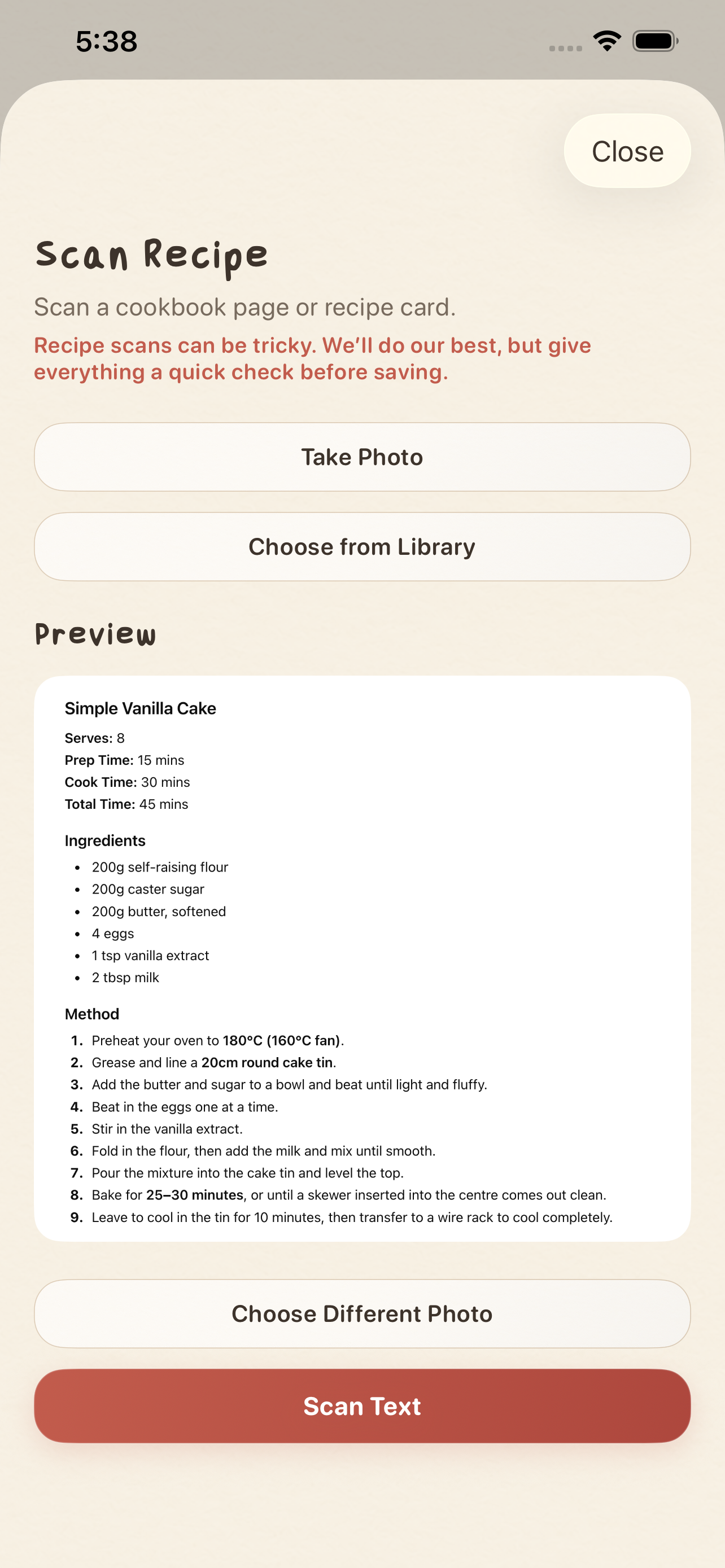 OurCookbook screenshot 7