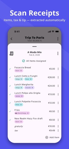 SplitPal - Expense Splitting Screenshot 1 of 7