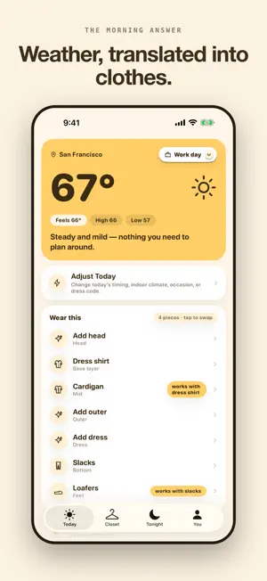 Layer: What to Wear screenshot 1