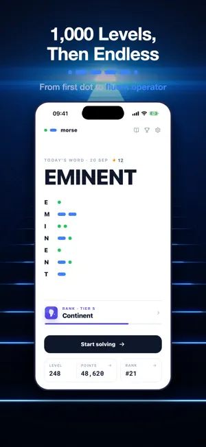 Morse Code Game - Word Blitz screenshot 4