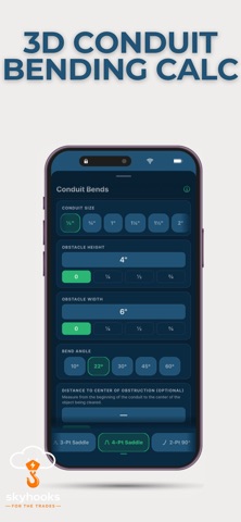 3D Conduit Bending Calc screenshot
