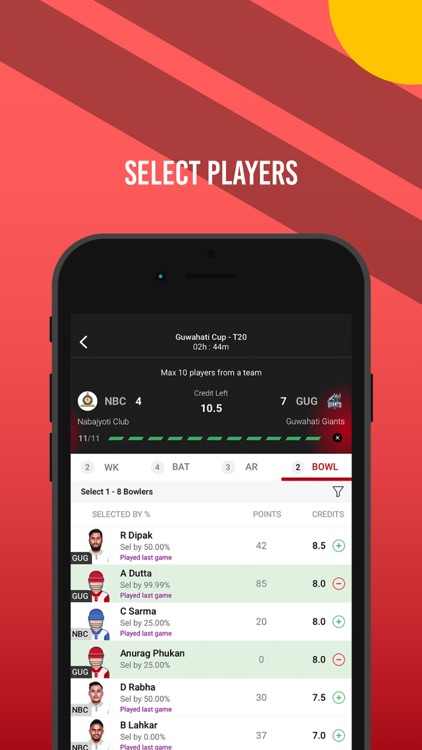 Fantafeat - Fantasy Sports screenshot-4