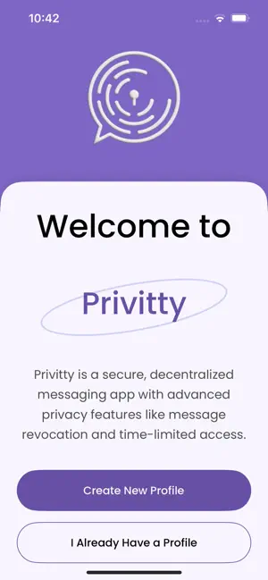 Privitty Communicator screenshot 2