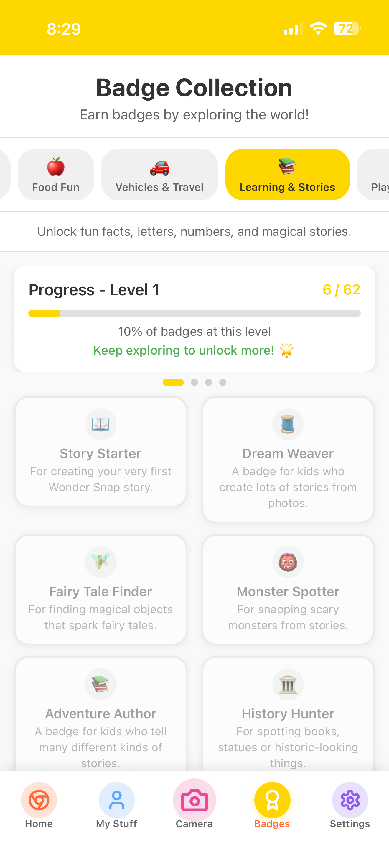 Wonder Snap - Learn & Explore