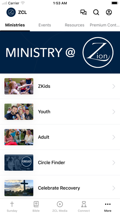 ZION CLEAR LAKE iPhone screenshot 4 - Education app