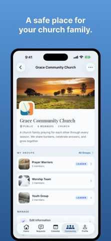 Lifted Prayer iPhone screenshot