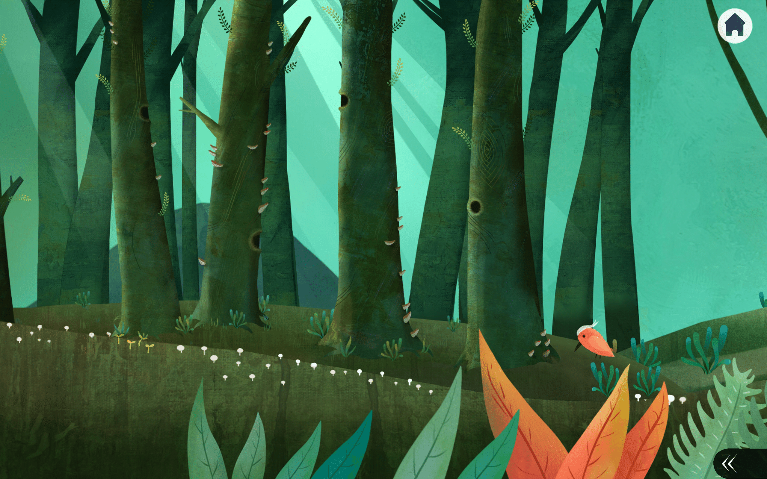 Deep in the woods