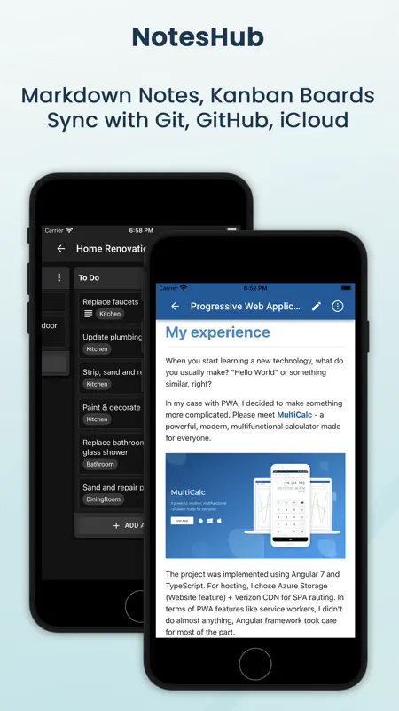 NotesHub: Notes, Kanban Boards screenshot 1 of 7