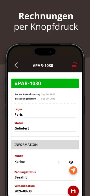 Telesto: Lagerverwaltung screenshot 6 of 10