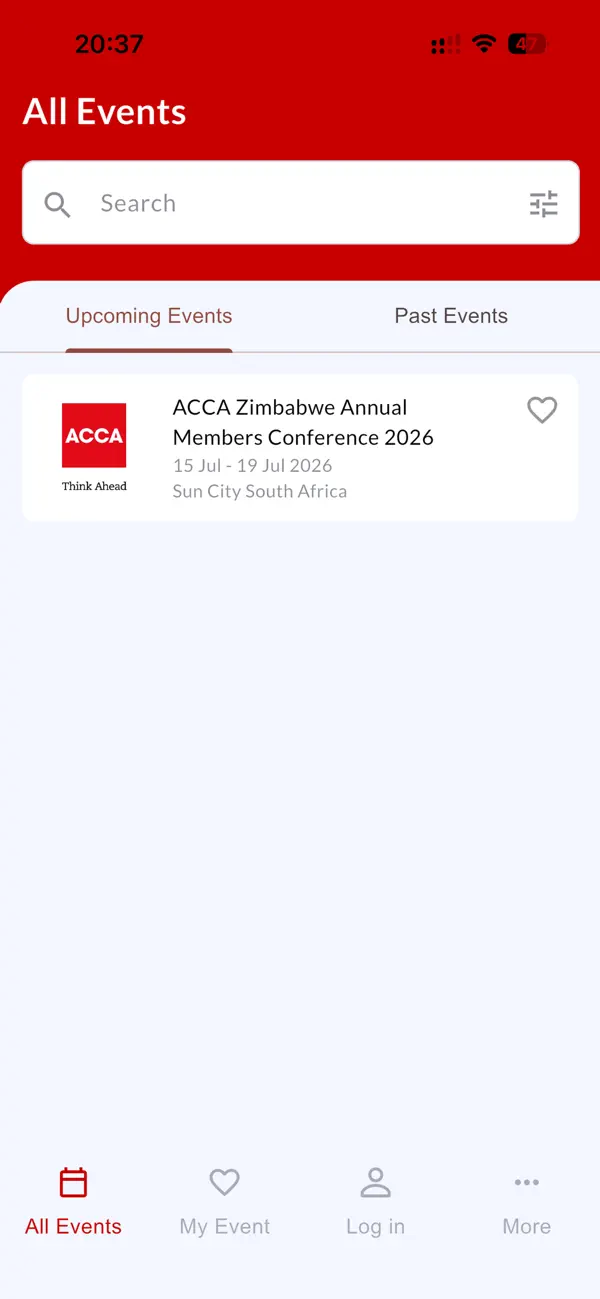 Screenshot #2 pour ACCA Events 2026
