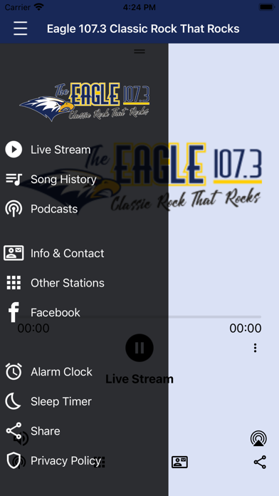 WUPF Eagle 107.3 Screenshot 2 - AppWisp.com