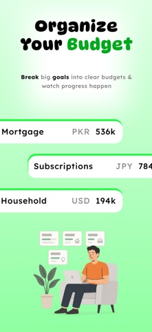 Expense Tracker budget app Screenshot 3 of 10