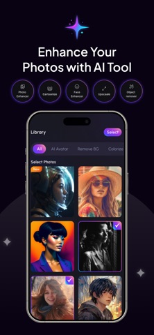 AI Photo Generator - Lumine AI screenshot