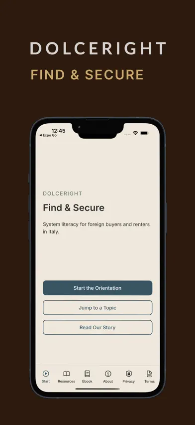 DolceRight Find & Secure screenshot 1