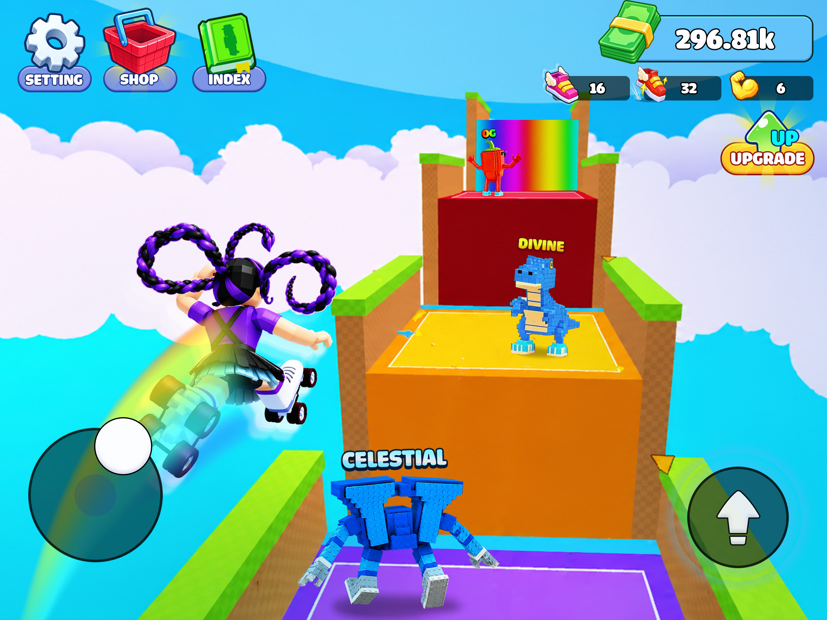Roll Jump: Catch Monsters