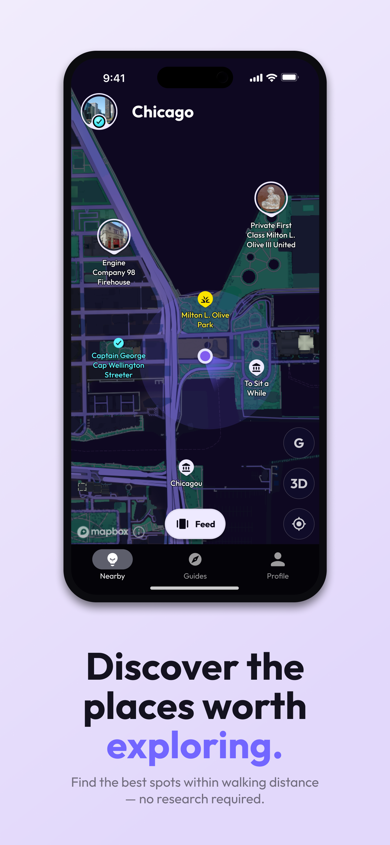 Amuse: Discover nearby places screenshot 2