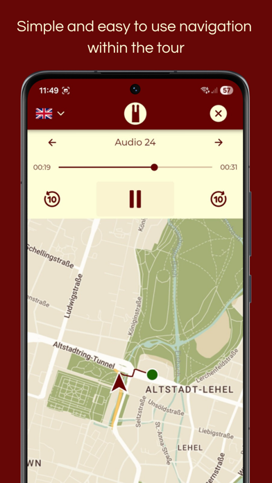 Sightseeing Munich iPhone screenshot 4 - Travel app