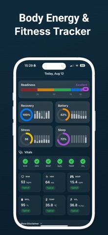 Body Battery Screenshot 1 of 8