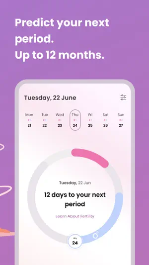 Period Cycle Tracker Lunation screenshot 2