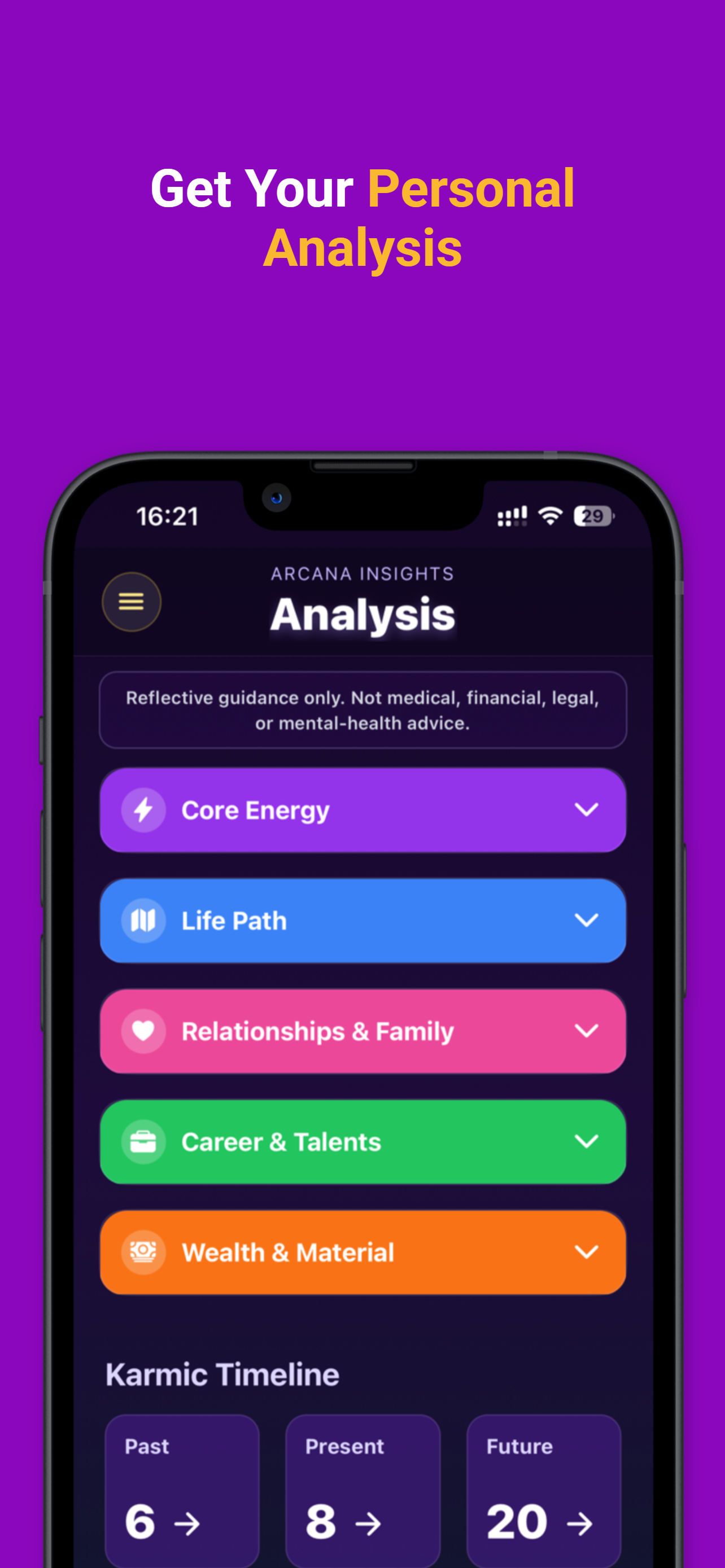 Arcana - AI Destiny Matrix