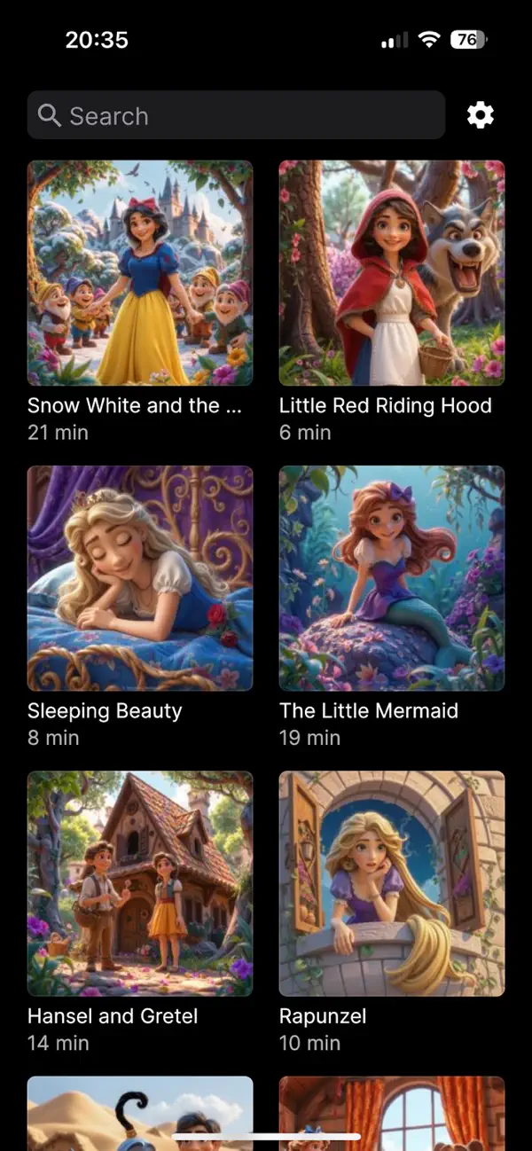 Screenshot #1 pour Fairytales | Bedtime Stories