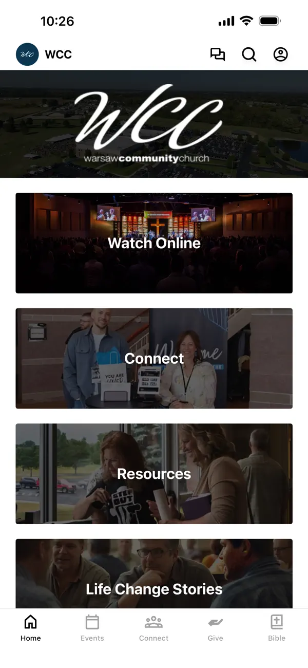 Screenshot #1 pour Warsaw Community Church