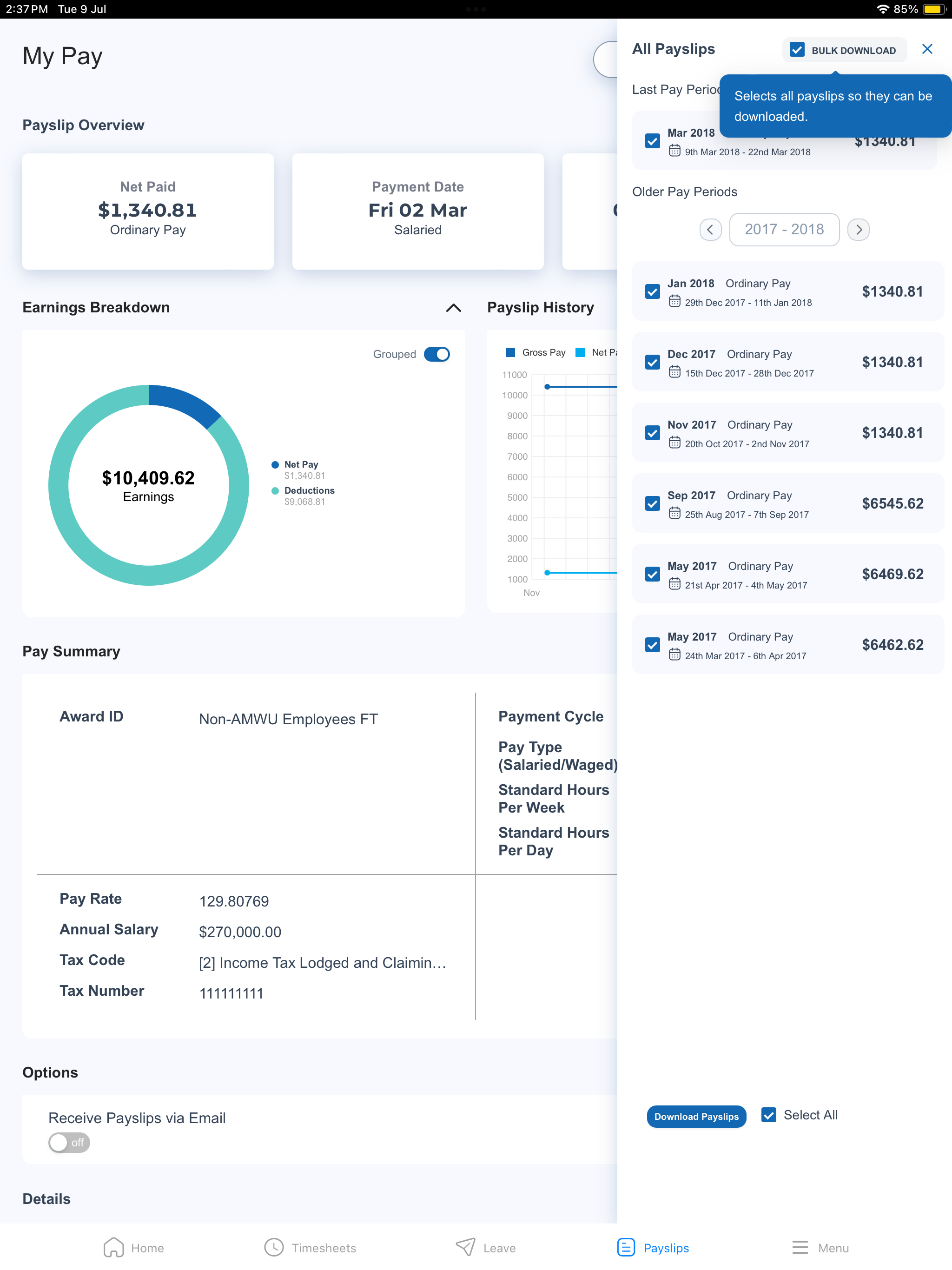 Affinity Self Service screenshot 17