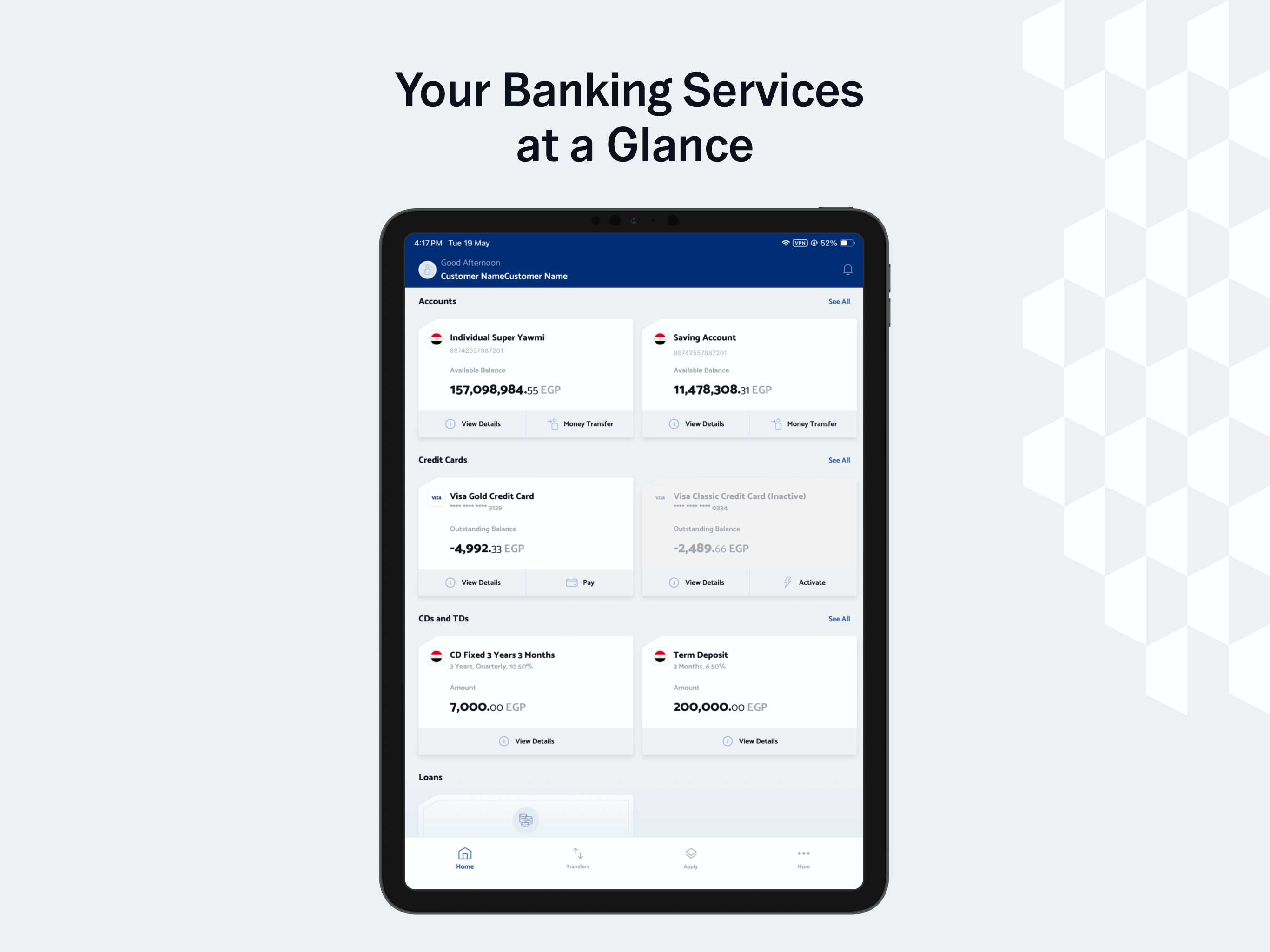 NBK Egypt Mobile Banking screenshot 9