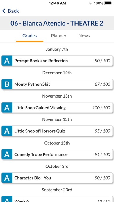 Oneida Special Schools App iPhone screenshot