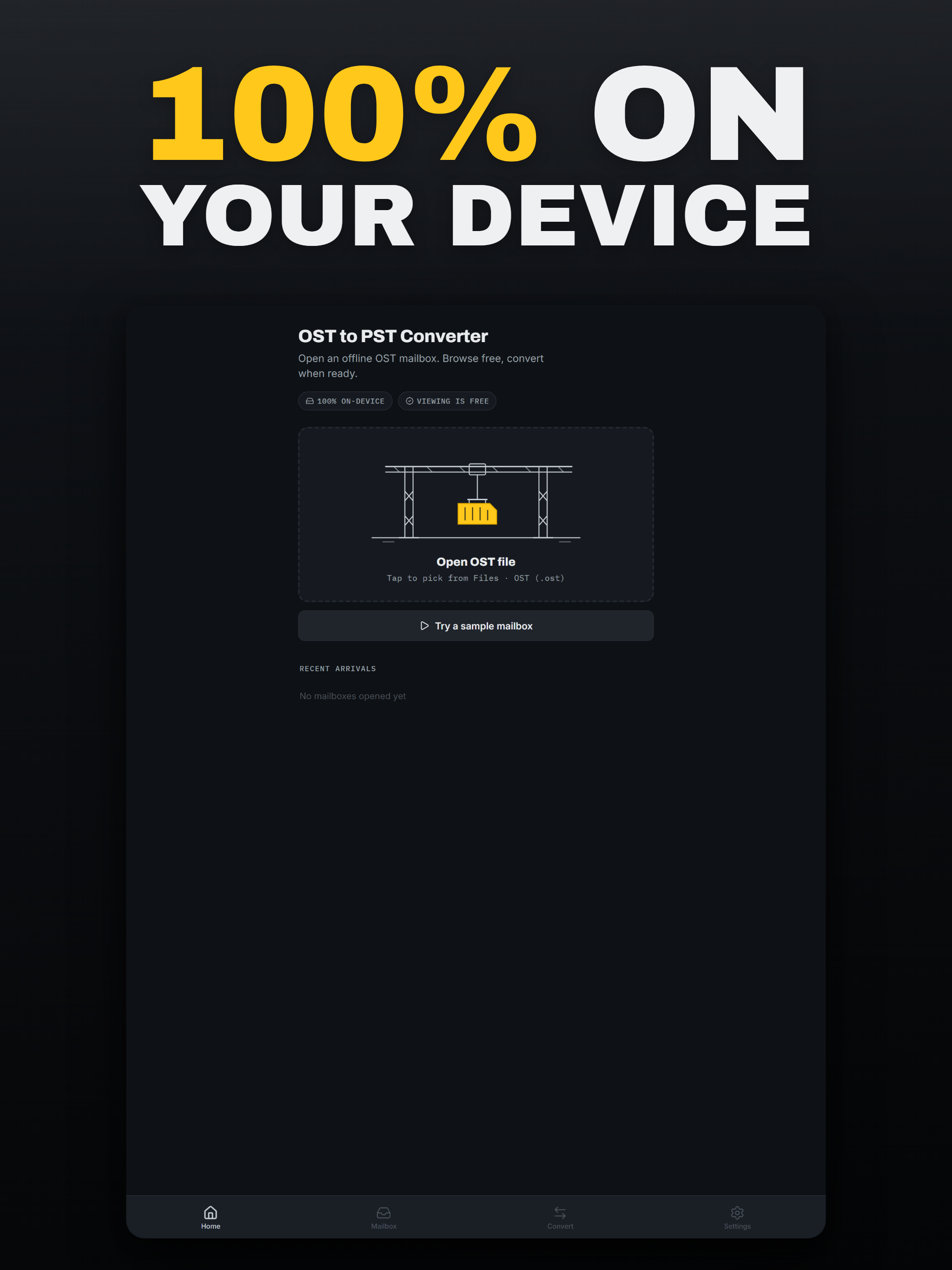 OST to PST Converter · Viewer screenshot 10