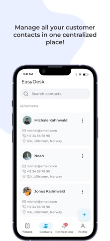 EasyDesk Support screenshot