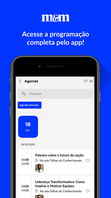 Eventos Meio e Mensagem Screenshot