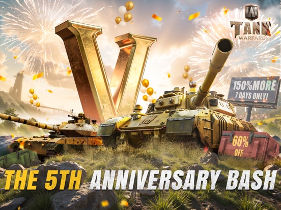 Screenshot #4 pour Tank Warfare: PvP Tanks Blitz