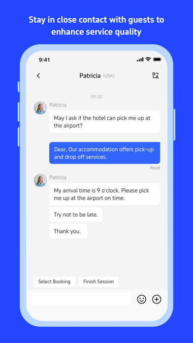 Trip eBooking Screenshot