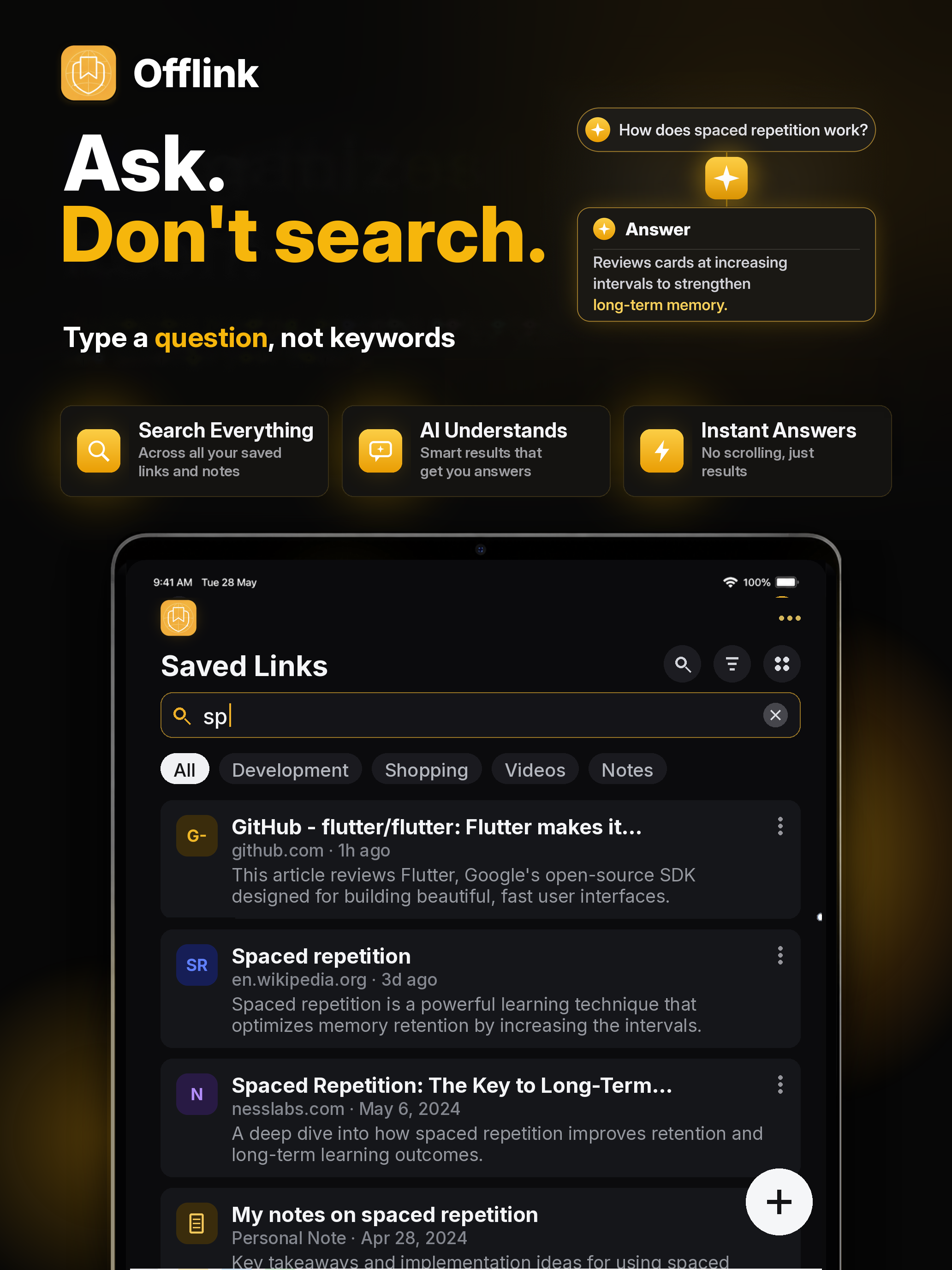 Offlink: Bookmark & Read Later screenshot 14