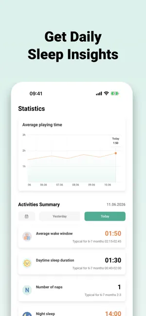 Baby Sleep Tracker: BabyBell screenshot 3