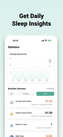 Baby Sleep Tracker: BabyBell screenshot