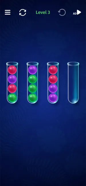 Ball Sort: Wild Puzzle screenshot 2