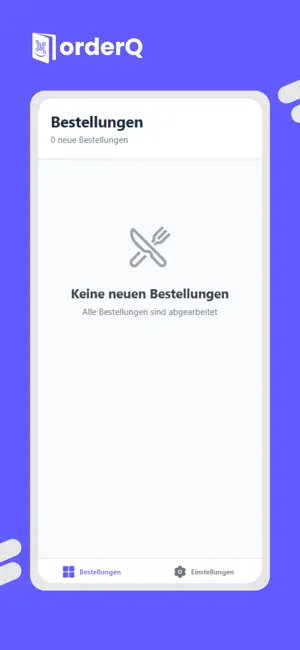 orderQ screenshot 2