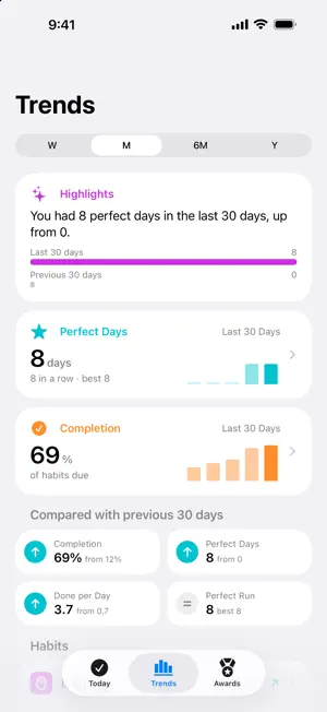 Checkstack: Habit Tracker screenshot 3