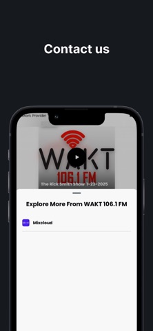 WAKT 106.1 FM screenshot