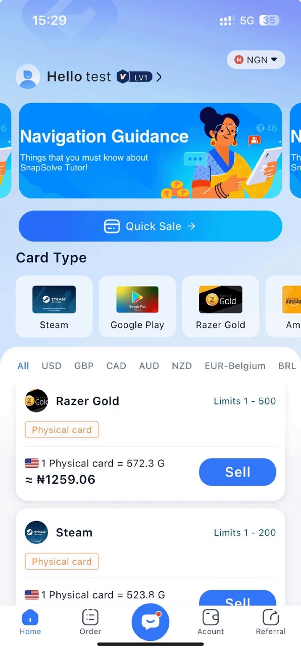 iPhone screenshot