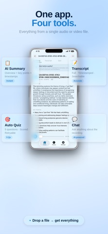 Clipsule: AI Transcribe Notes Screenshot 3 of 7