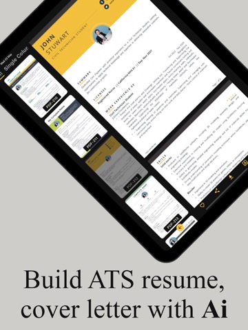 Resume Creator CV Maker: Resjiのおすすめ画像1