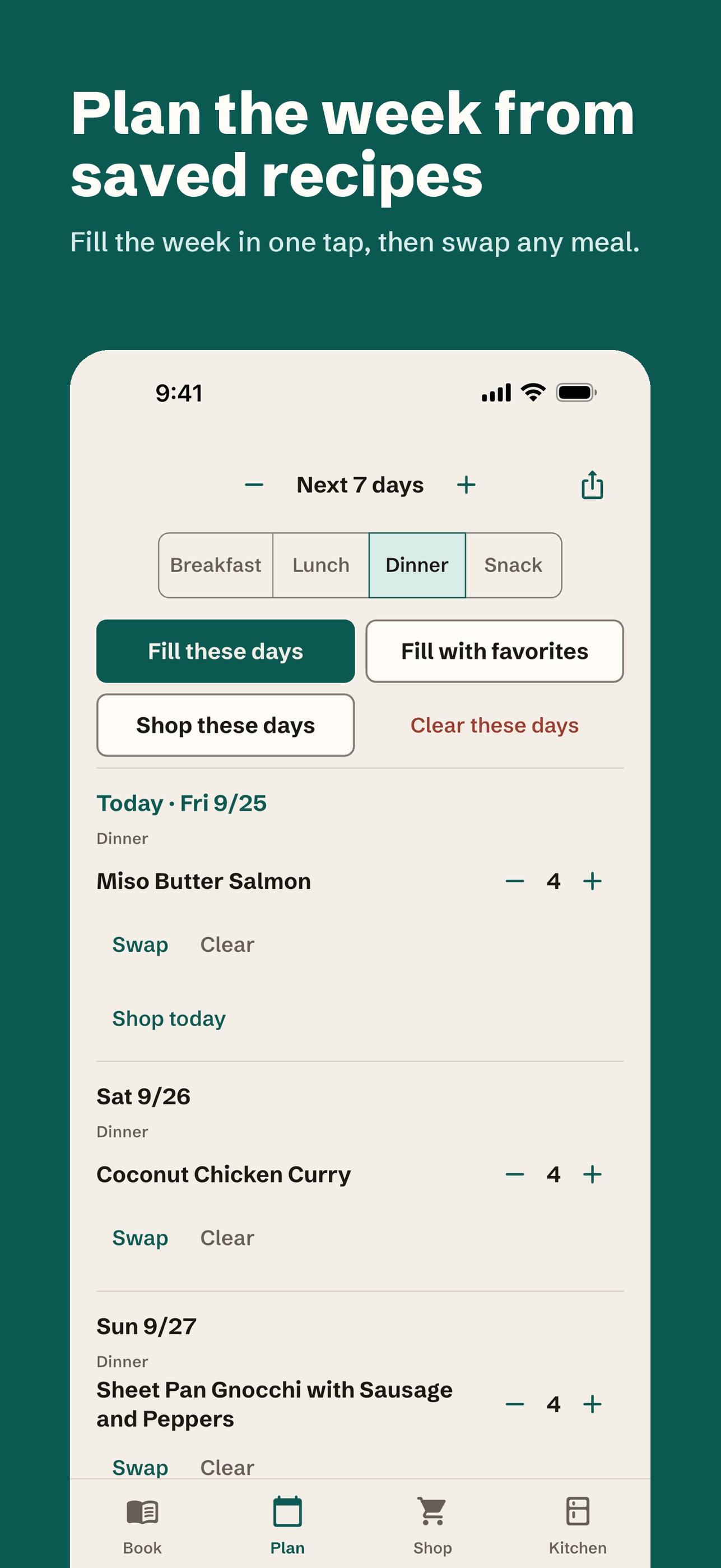 Screenshot 4 of Tomato Potato: Recipes to Cart