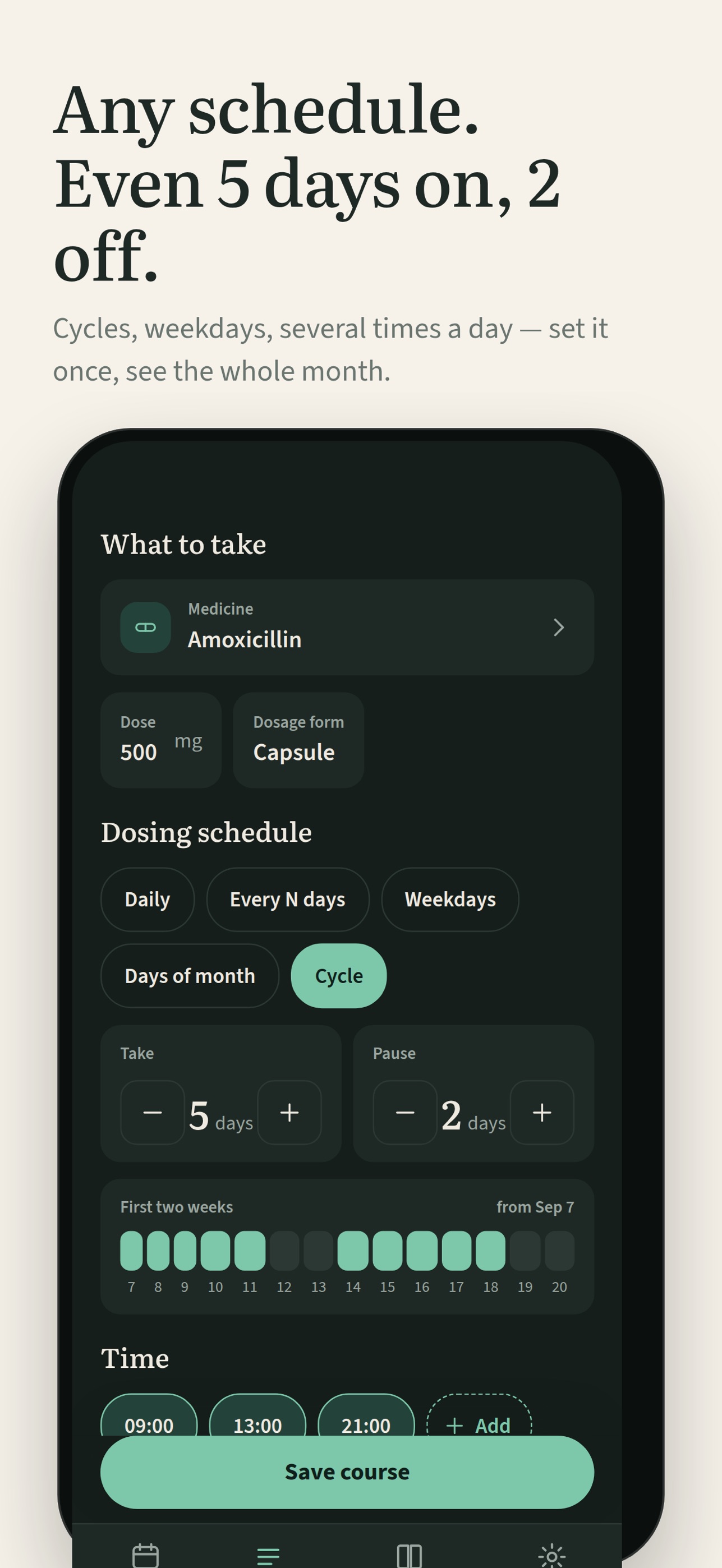 Screenshot 1 of MyCure: Family Medications