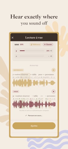 Parlez: French Accent Coach iPhone screenshot