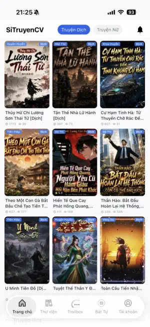Si Truyện iPhone screenshot 1